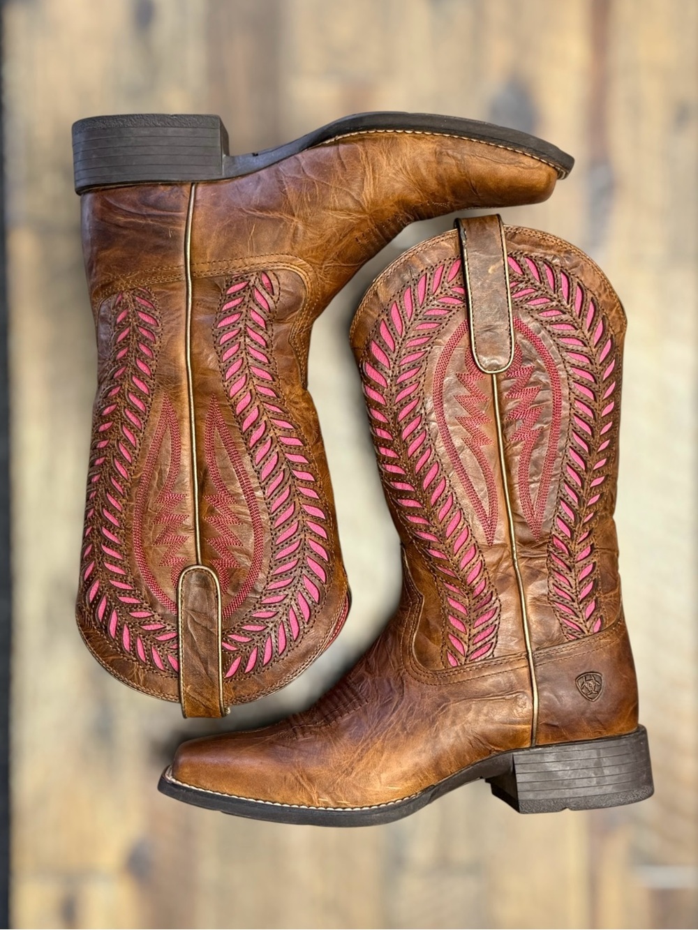 ARIAT Quickdraw VentTEK Western Boot Square Toe Size 7.5 - Picture 2 of 8